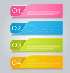 Infographics template for design, banners, brochures, flyers.