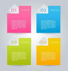 Infographics template for design, banners, brochures, flyers.