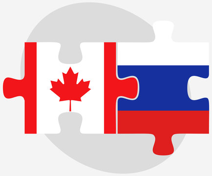 Canada and Russian Federation in puzzle