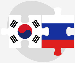 South Korea and Russian Federation in puzzle
