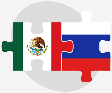 Mexico and Russian Federation in puzzle