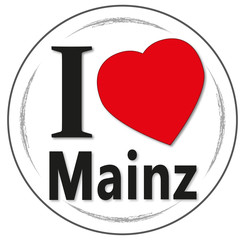 Stempel I love Mainz