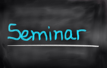 Fototapeta premium Seminar Concept