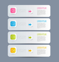 Infographics template for design, banners, brochures, flyers.