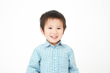笑顔の男の子