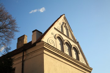 Obraz premium Building in the old town