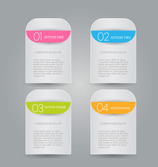 Infographics template for design, banners, brochures, flyers. 