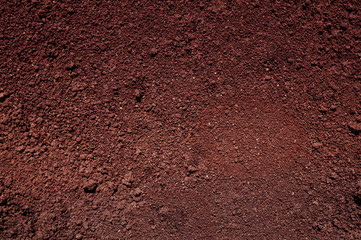 An abstract brown detailed soil texture.