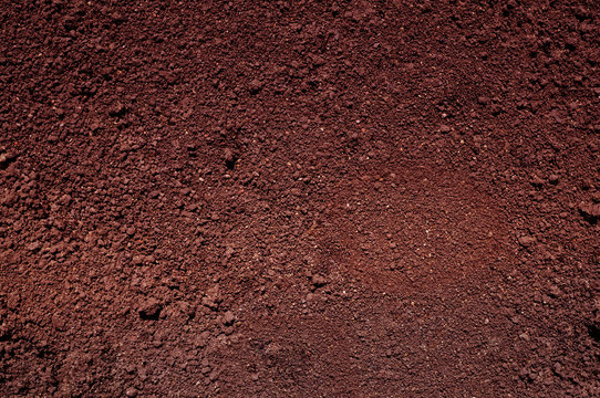 An abstract brown detailed soil texture.