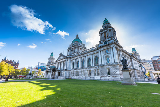 city hall of Belfast North Ireland