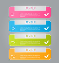 Infographics template for design, banners, brochures, flyers. 