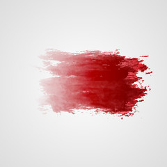 Abstract watercolor brush design elements.