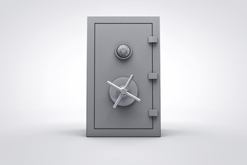 Fototapeta 3D closed security box render obraz
