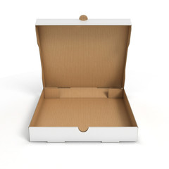 open pizza box