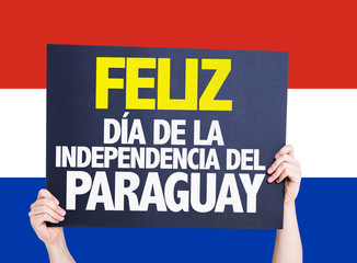 Happy Paraguay Independence Day (in Spanish) 