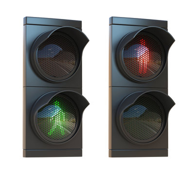 pedestrian traffic lights