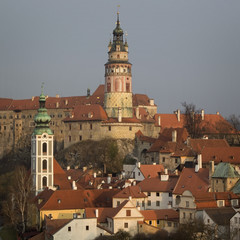 Obraz premium Historical Center of Cesky Krumlov , Czech Republic (Unesco Worl