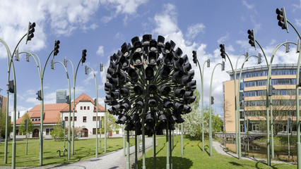 M&uuml;nchen SWM - Ampelanlage