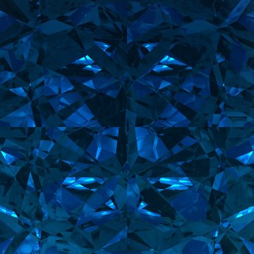 Blue Background Of Jewelry Gemstone