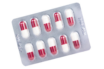 Medicine blister pack and capsule