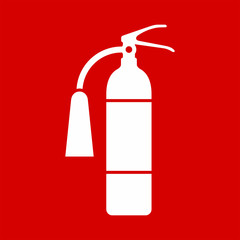 Fire extinguisher sign