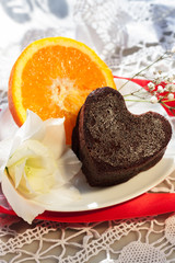 Muffins cioccolato e arancia