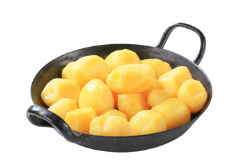 Cooked potatoes