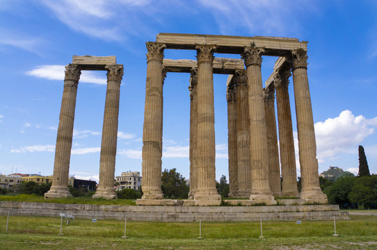 Ruins of the Temple of Olympian Zeus