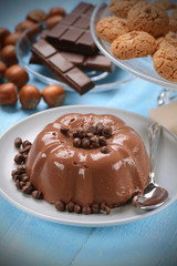 budino al cioccolato