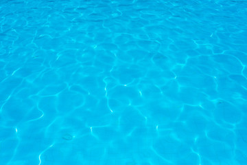 Obraz na płótnie Canvas Blue pool water background