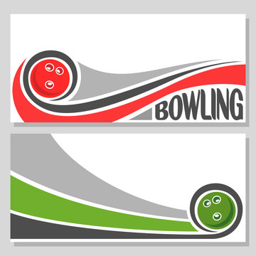 Background images for text on the subject of bowling
