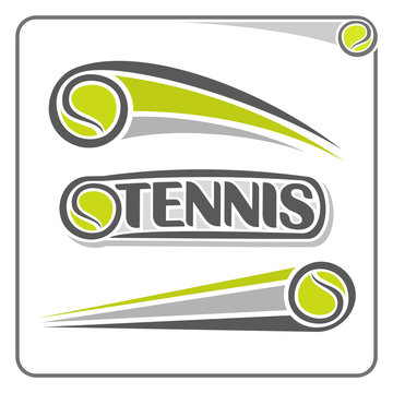 The image on the tennis theme