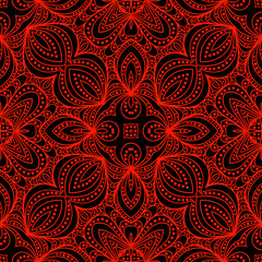 Retro Seamless Vector Wallpaper