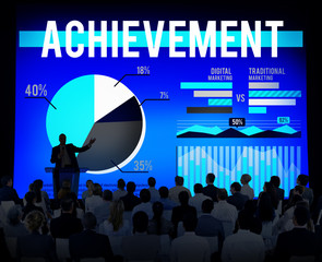 Achievement Accomplishment Success Growth Concept