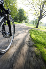 Mit dem Fahrrad Unterwegs