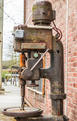 Historic drill machine