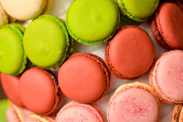 Some colorful and delicious macaroons