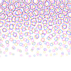 Abstract colorful geometric pattern