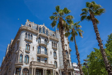 Obraz premium Barcelone - Plaça de Nicolas Salmeron