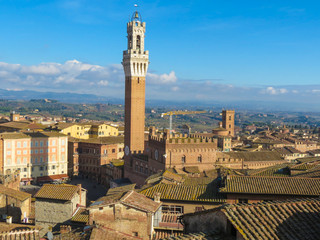 Fototapeta premium Siena, city centre