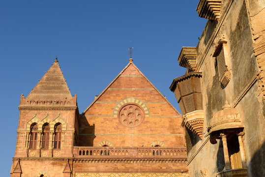 Aina Mahal Palace In Bhuj, Gujarat, India