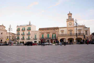 Ciaia square in Fasano