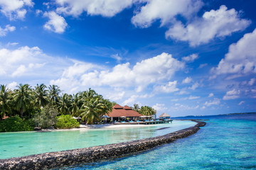  Tropical beach, Maldives