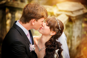 Obraz premium Bride and groom