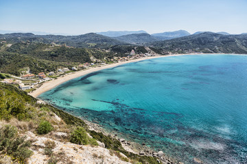 Obraz premium Agios Georgios beach, island Corfu, Greece