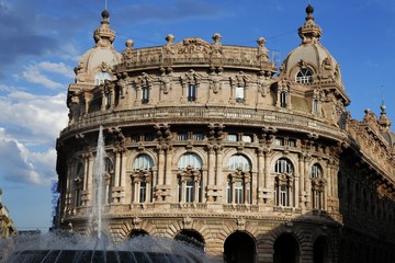 Obraz premium Genova a very beautiful town in italy
