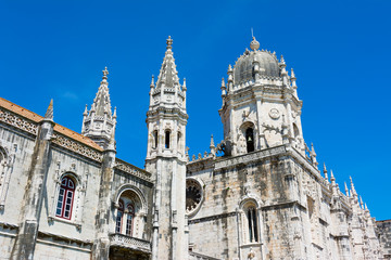 Fototapeta na wymiar Jeronimos Monastery Lisbon Portugal