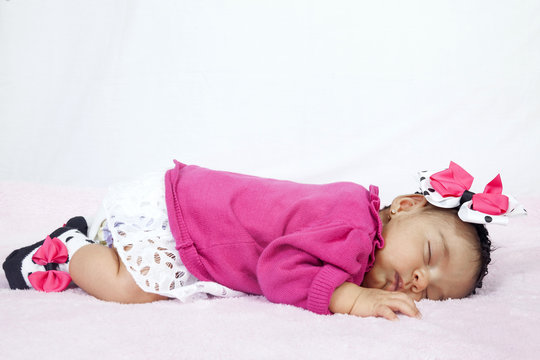 Bebita durmiendo