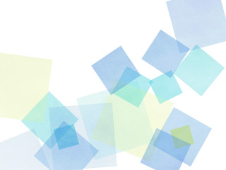 Abstract blue square background