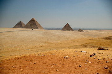 The Egyptian desert